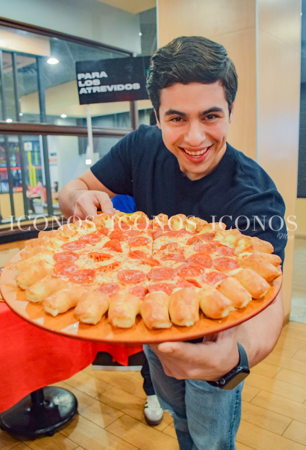 lanzamiento cheesy bites 2024 by pizza hut honduras