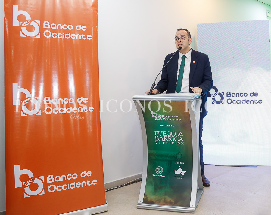 Presentación sexta edición Fuego y barrica 2024 Banco de Occidente