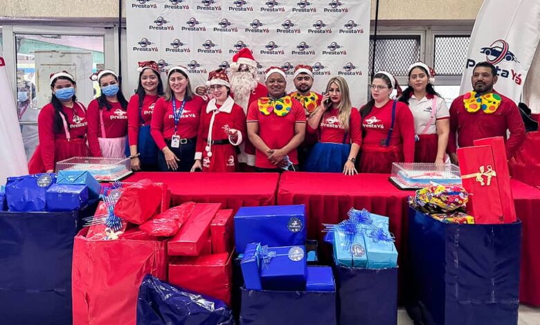 PORTADA Donativo navideño 2024 Presta Yá Honduras