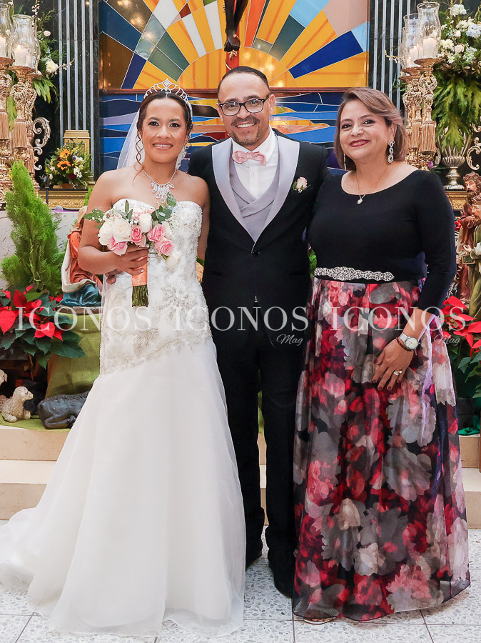 Boda Aldy Jimena González Zúniga y Marcell Ricardo Andino Burgos