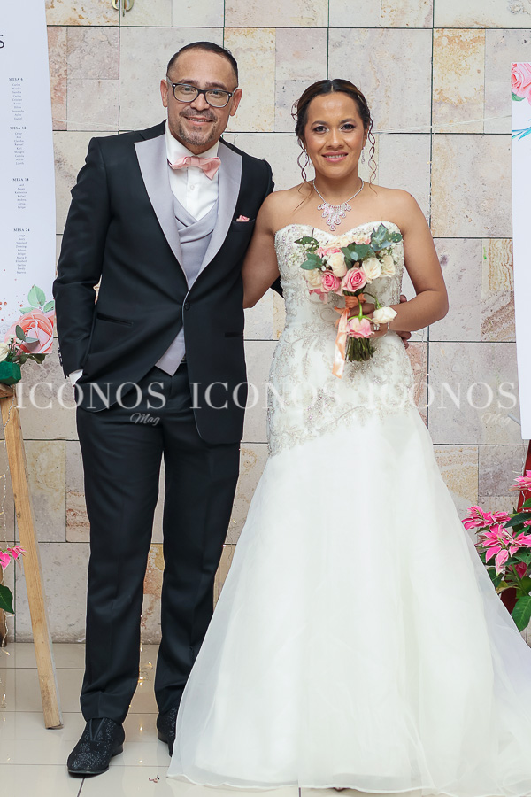 Boda Aldy Jimena González Zúniga y Marcell Ricardo Andino Burgos