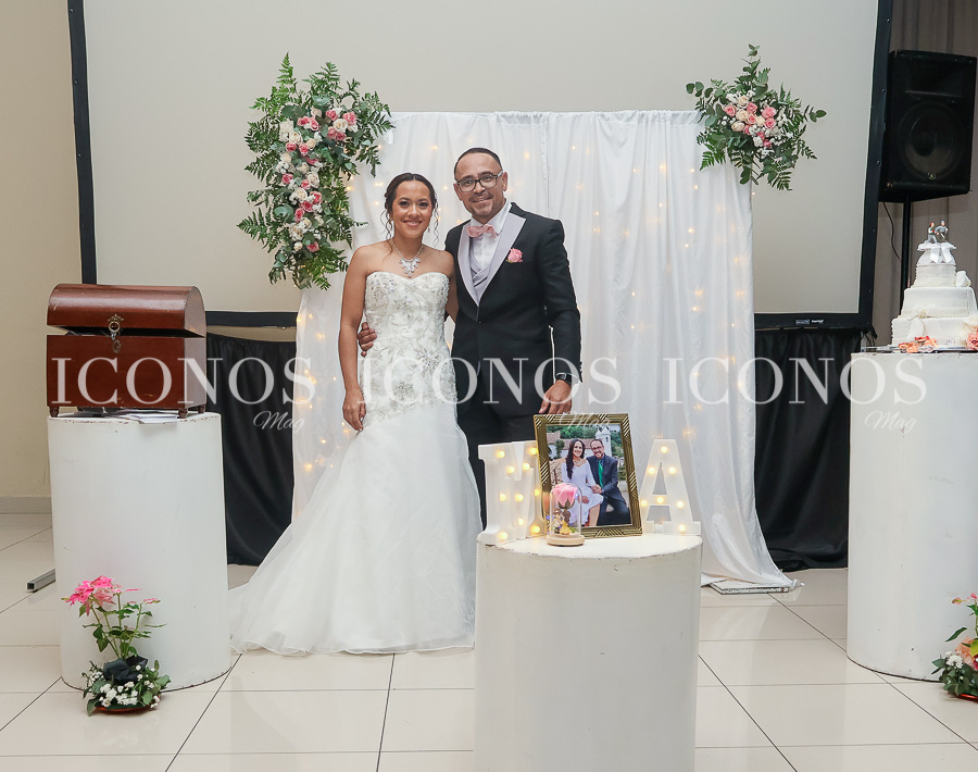 Boda Aldy Jimena González Zúniga y Marcell Ricardo Andino Burgos