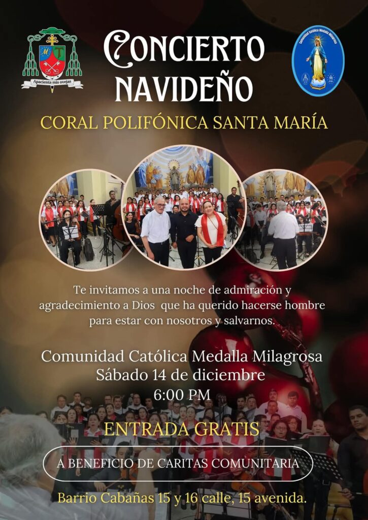 recital navideno 2024 iglesia nuestra senora de la medalla milagrosa