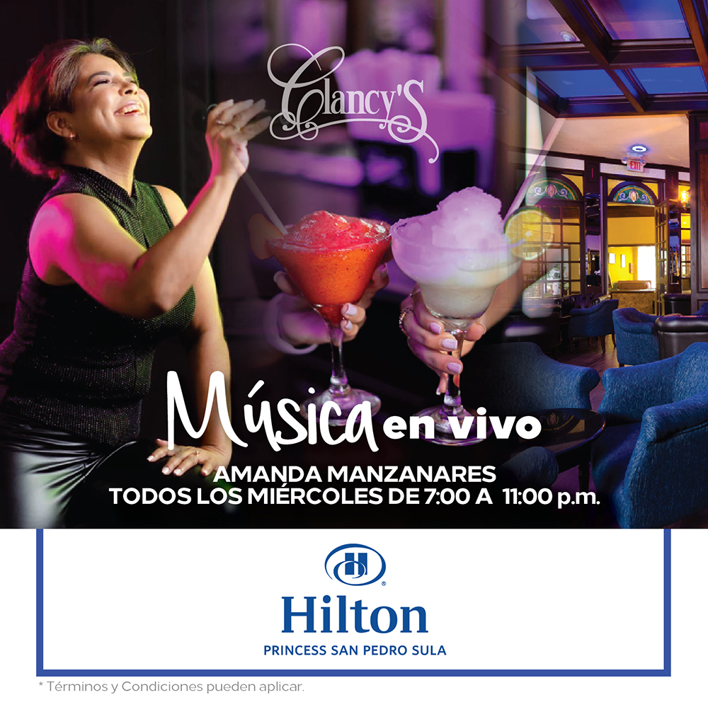 Oferta gastronómica 2025 by hotel Hilton Princess San Pedro Sula