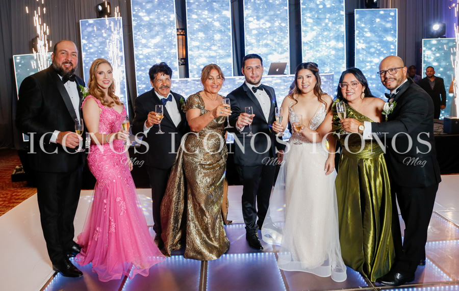 Boda Andrea Nicole Moncada Bueso y Jonathan Wilfredo Zelaya Ordóñez