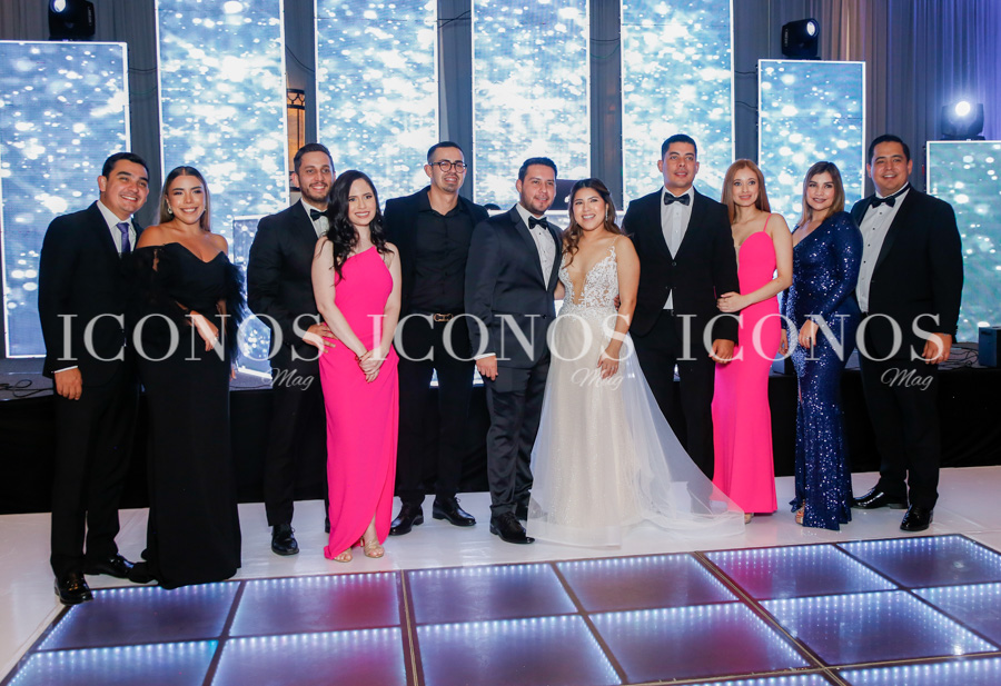 Boda Andrea Nicole Moncada Bueso y Jonathan Wilfredo Zelaya Ordóñez