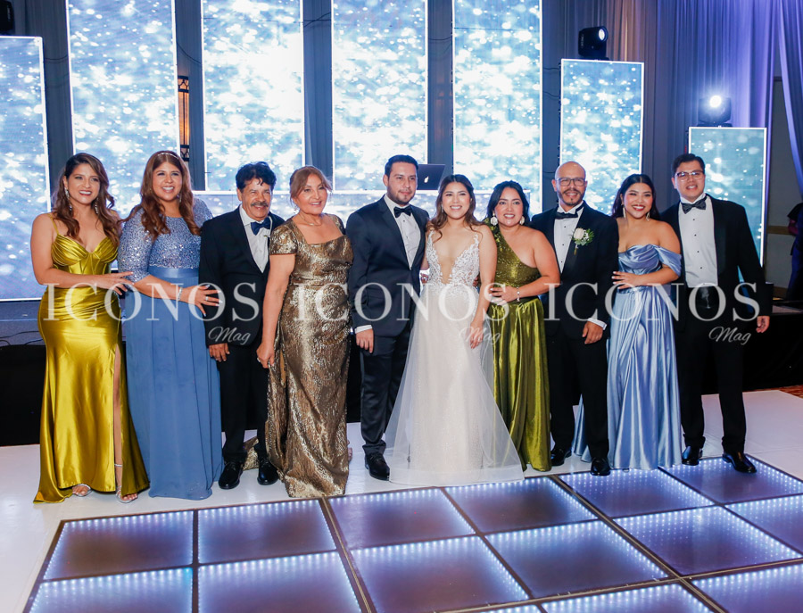 Boda Andrea Nicole Moncada Bueso y Jonathan Wilfredo Zelaya Ordóñez