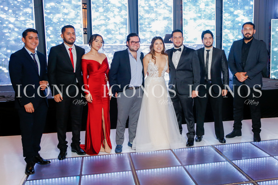 Boda Andrea Nicole Moncada Bueso y Jonathan Wilfredo Zelaya Ordóñez