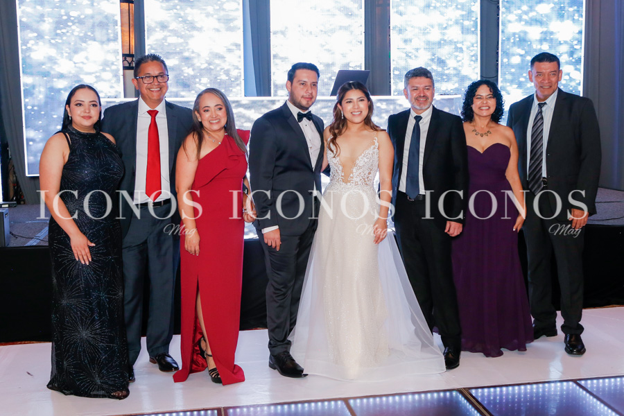 Boda Andrea Nicole Moncada Bueso y Jonathan Wilfredo Zelaya Ordóñez