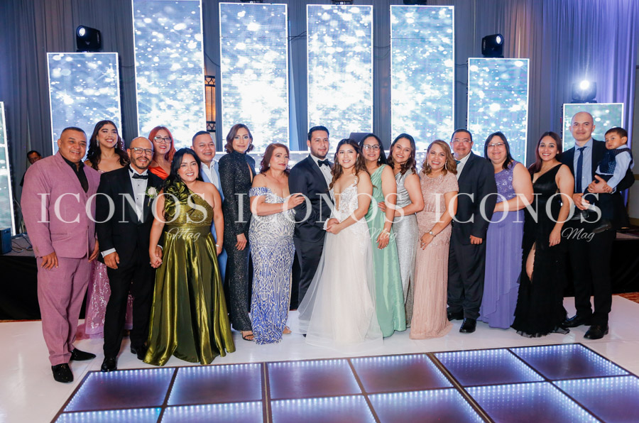 Boda Andrea Nicole Moncada Bueso y Jonathan Wilfredo Zelaya Ordóñez