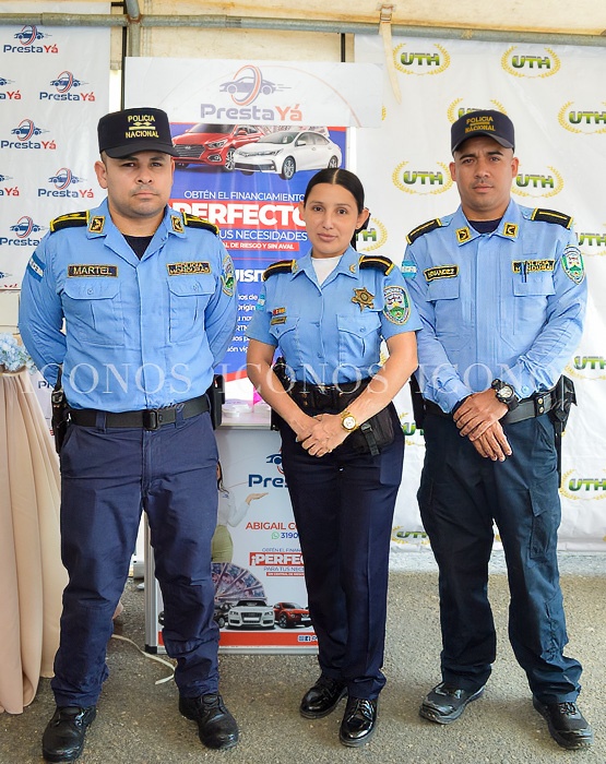 celebracion dia del policia nacional 2025 uth honduras optimus card