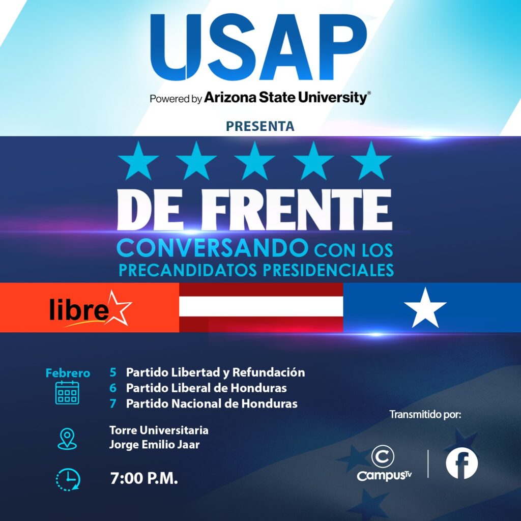 Conversación precandidatos presidenciales 2025 by USAP Honduras