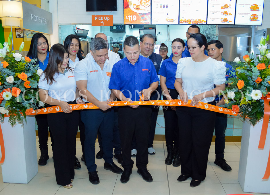 inauguracion popeyes 2025 by mall multiplaza san pedro sula