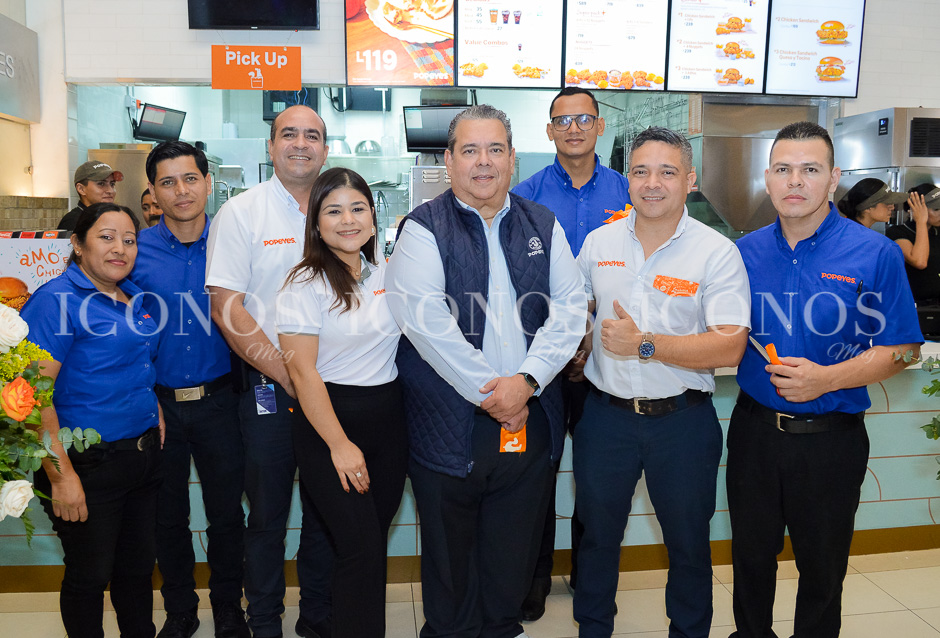inauguracion popeyes 2025 by mall multiplaza san pedro sula
