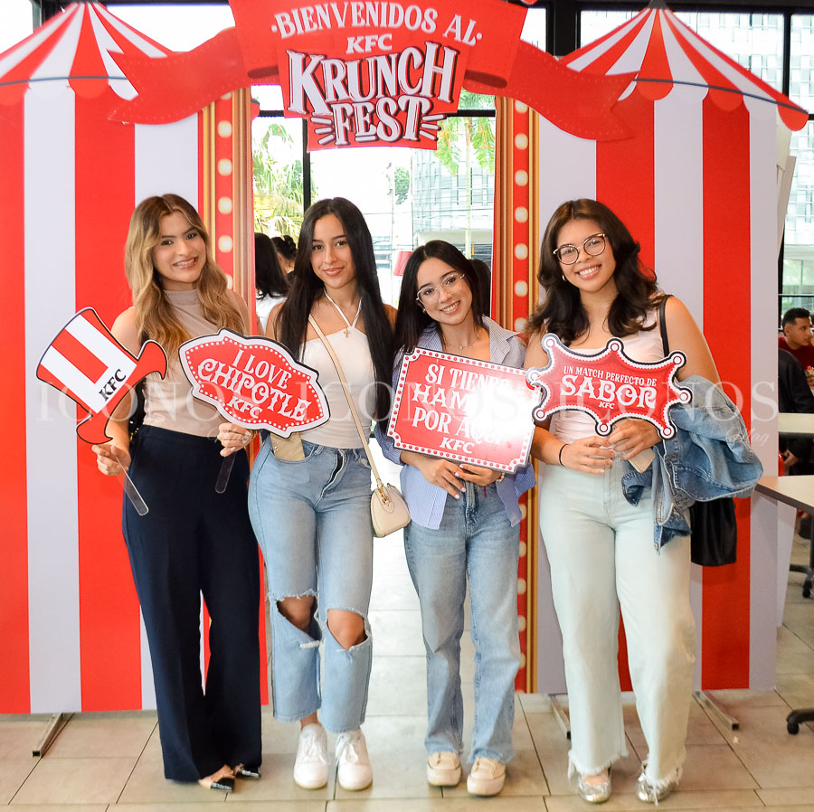 Lanzamiento Krunch fest 2025 by KFC Honduras