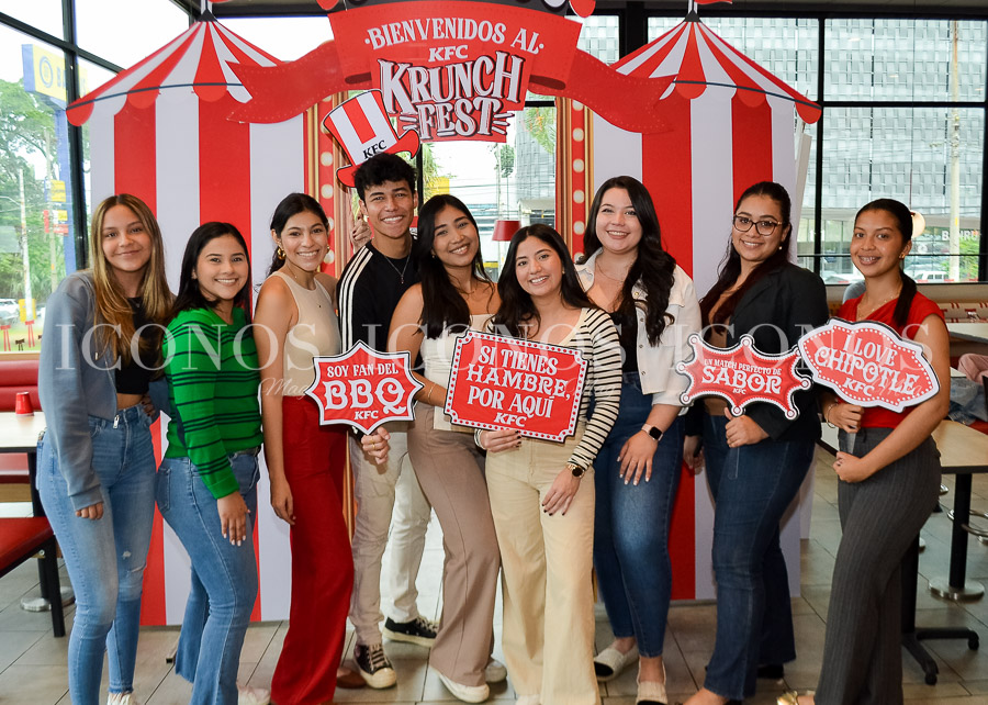 Lanzamiento Krunch fest 2025 by KFC Honduras