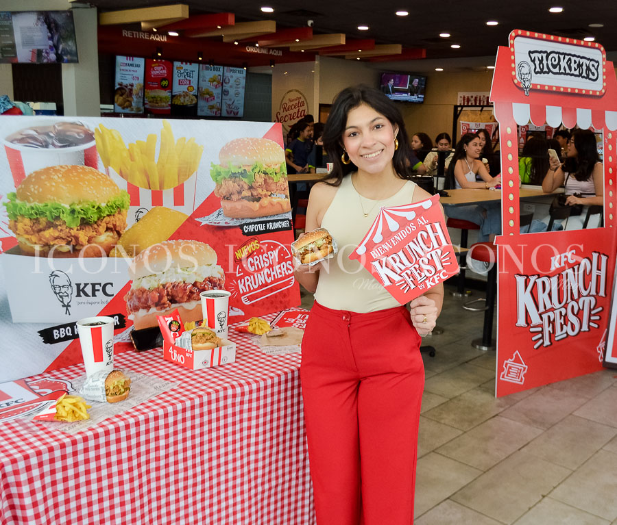 Lanzamiento Krunch fest 2025 by KFC Honduras