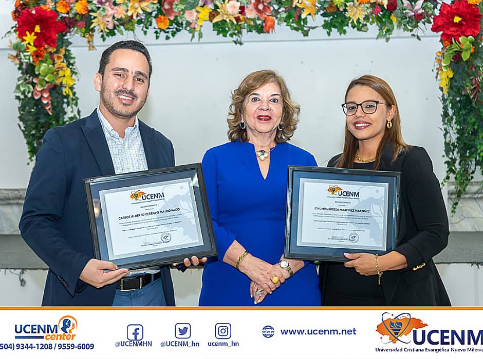 PORTADA Reconocimiento 2025 UCENM Honduras campus Comayagua
