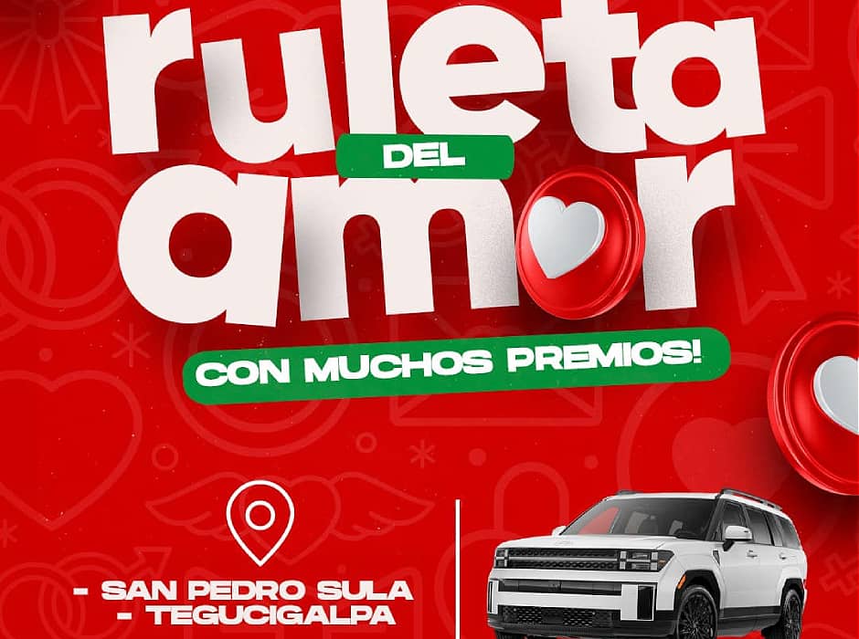 PORTADA Ruleta del amor 2025 by CrediMóvil Honduras