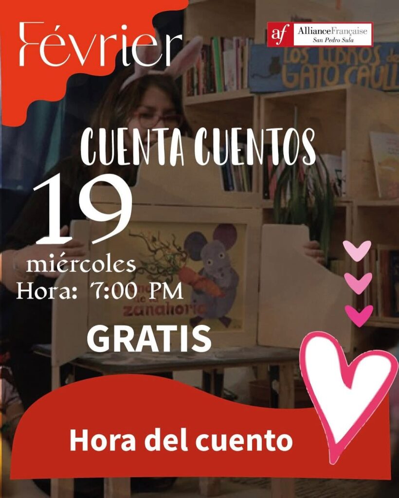 Actividades Alianza Francesa San Pedro Sula febrero 2025