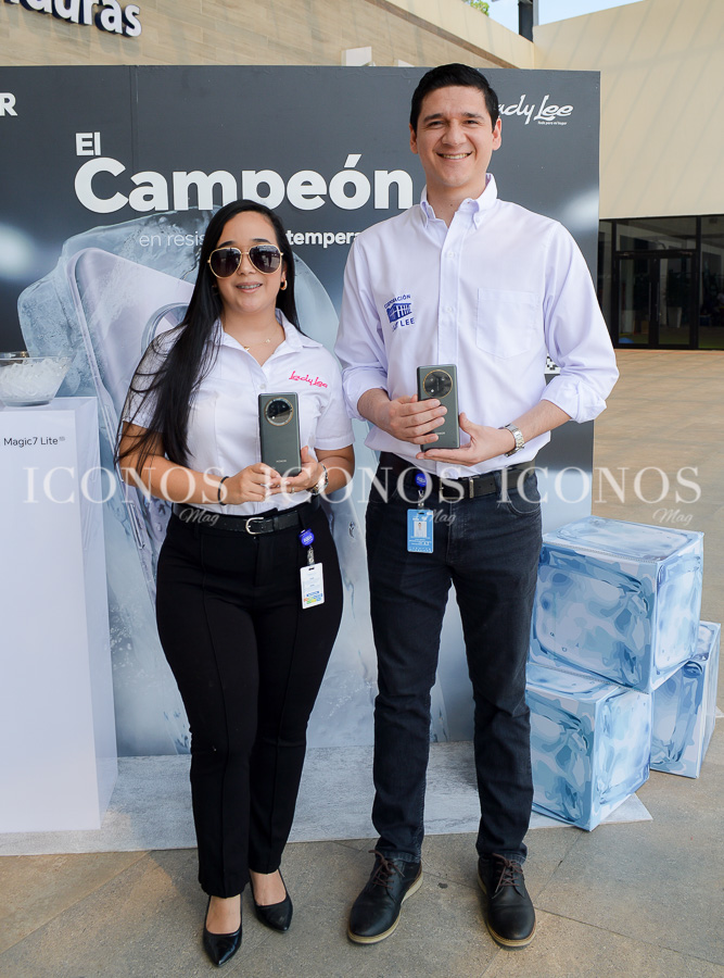 Presentación Honor Magic 7 Lite 2025 Lady Lee Honduras