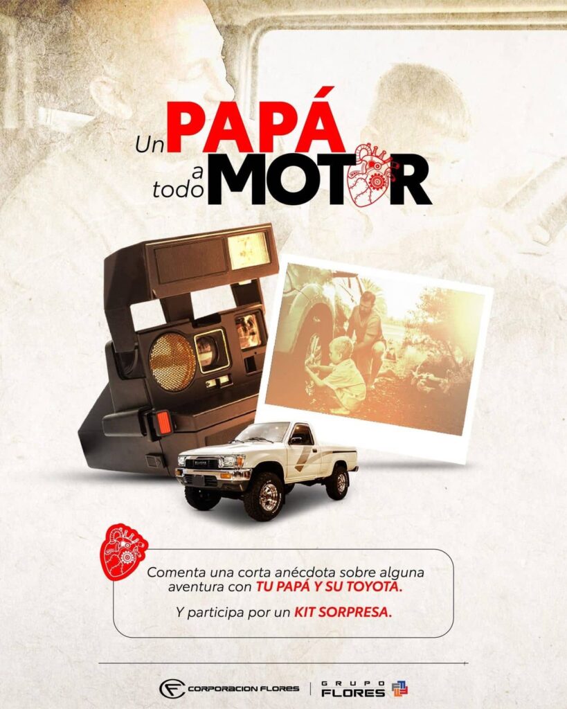 Un papá a todo motor 2025 Toyota Honduras