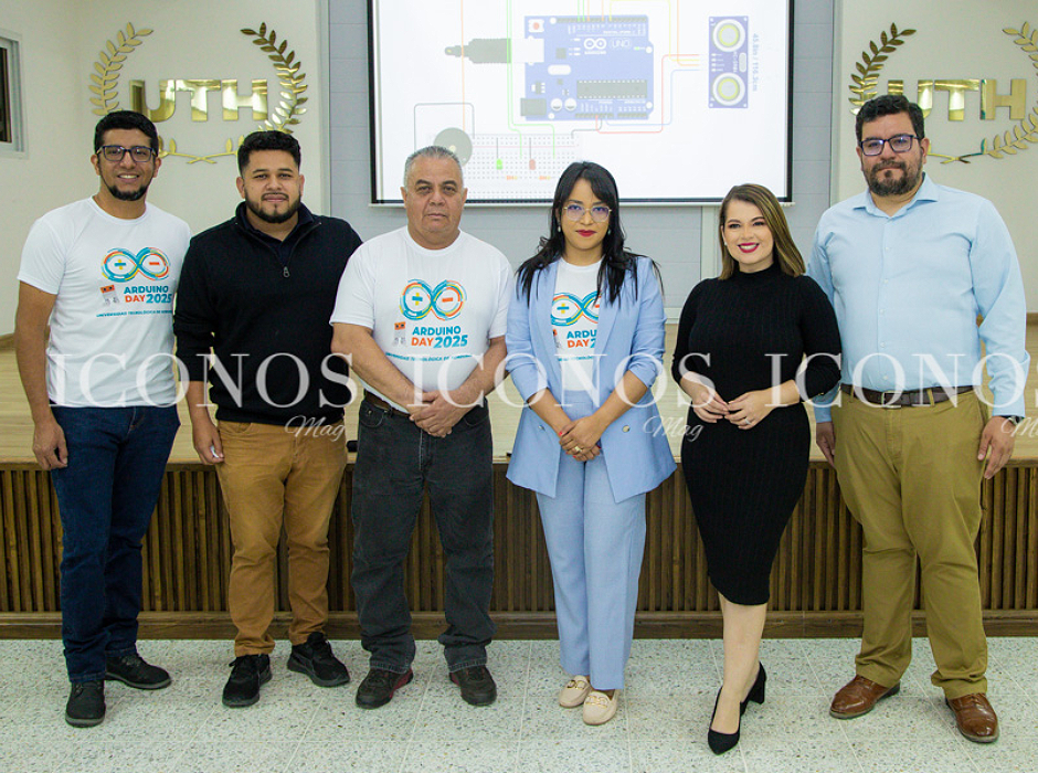 PORTADA Arduino day 2025 by UTH Tegucigalpa Honduras