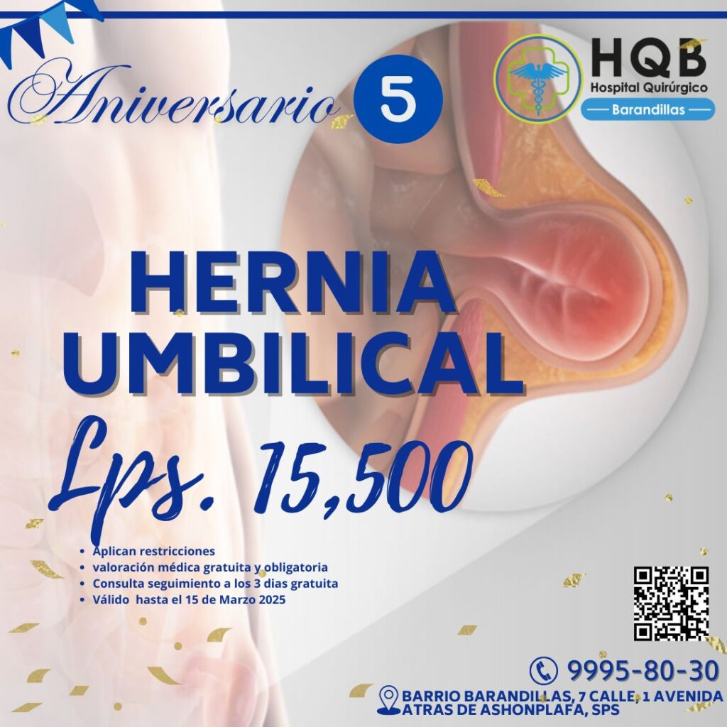Promociones quinto aniversario 2025 Hospital Quirúrgico Barandillas
