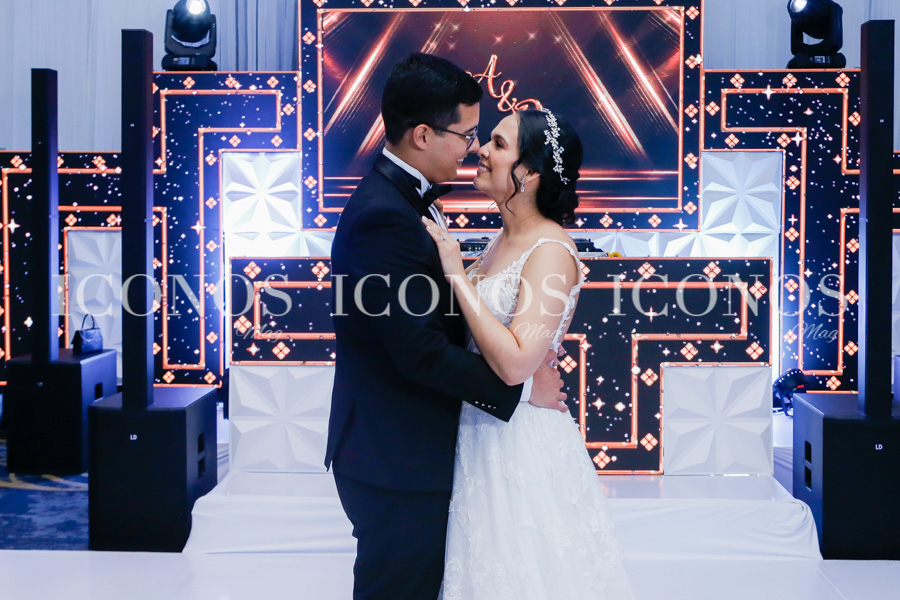 Boda Ana Gisselle Espinoza González y Daniel Eduardo Pineda Sánchez