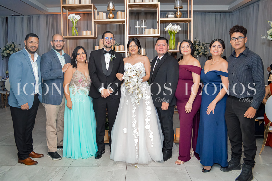 boda religiosa michelle santos maradiaga y ariel lezama portillo