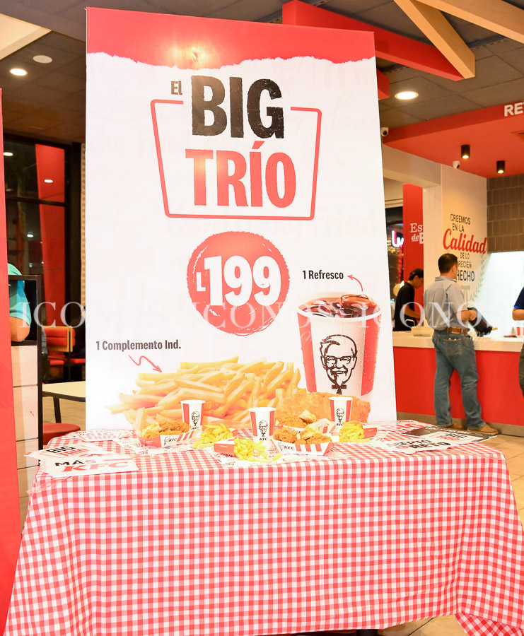 lanzamiento big trillo 2025 kfc honduras