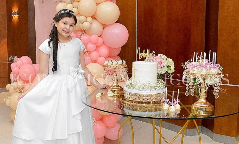 portada bautizo isabella