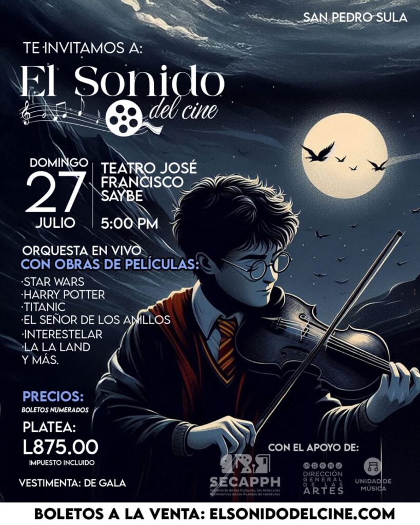 Obras de películas 2025 El sonido del Cine Honduras