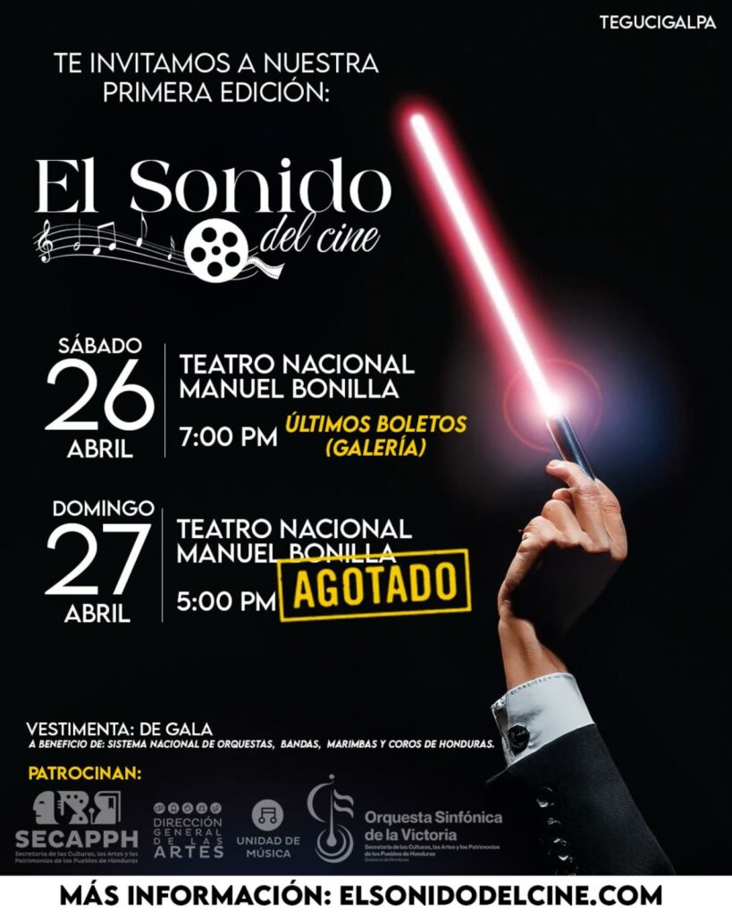 Obras de películas 2025 El sonido del Cine Honduras