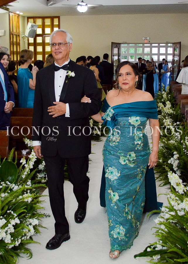 boda religiosa alexa giron Cerrato y guillermo bogran ayestas