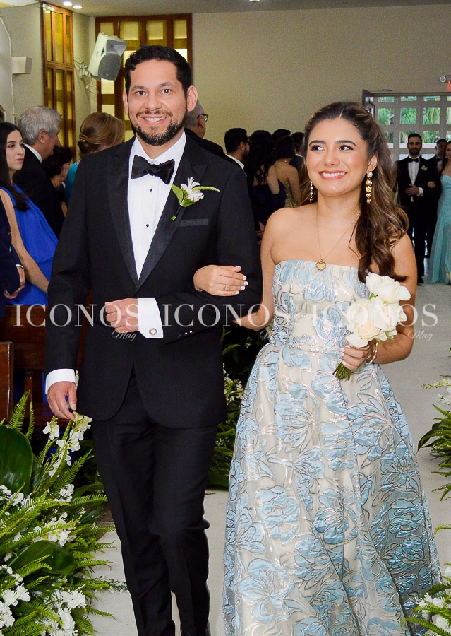 boda religiosa alexa giron Cerrato y guillermo bogran ayestas
