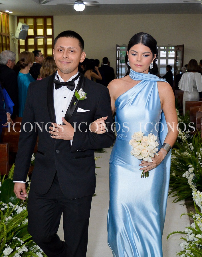 boda religiosa alexa giron Cerrato y guillermo bogran ayestas