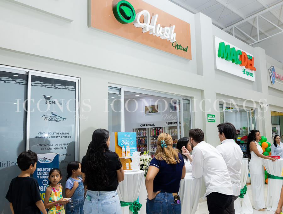 Inauguración Hush Natural plaza Toronjal La Ceiba