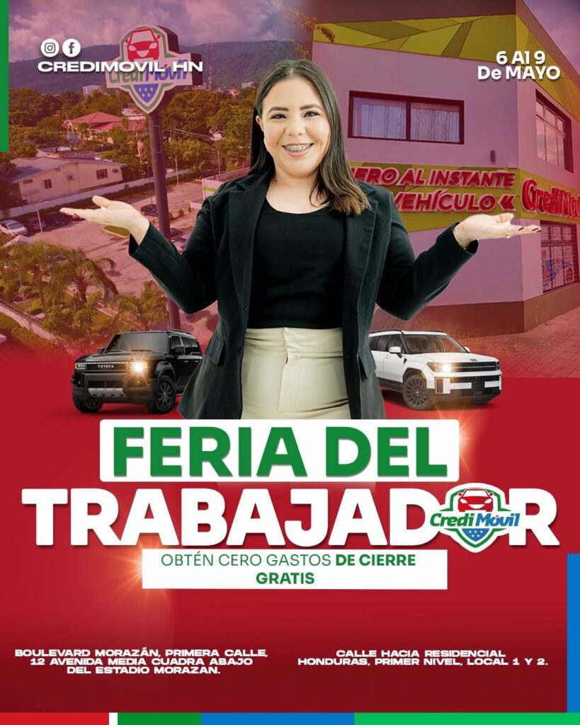 Feria del trabajador 2025 CrediMóvil Honduras