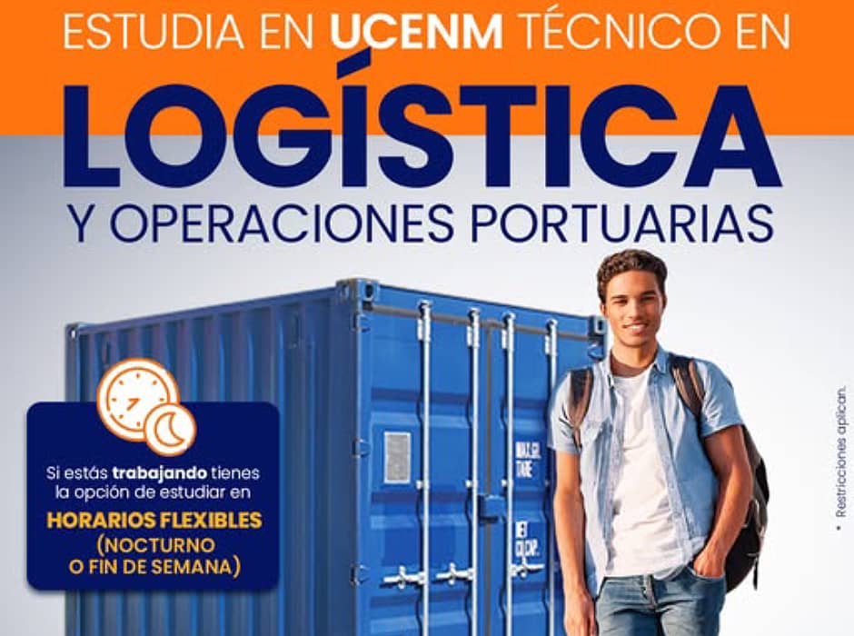 PORTADA Técnico en logística y operaciones portuarias 2025 UCENM Honduras