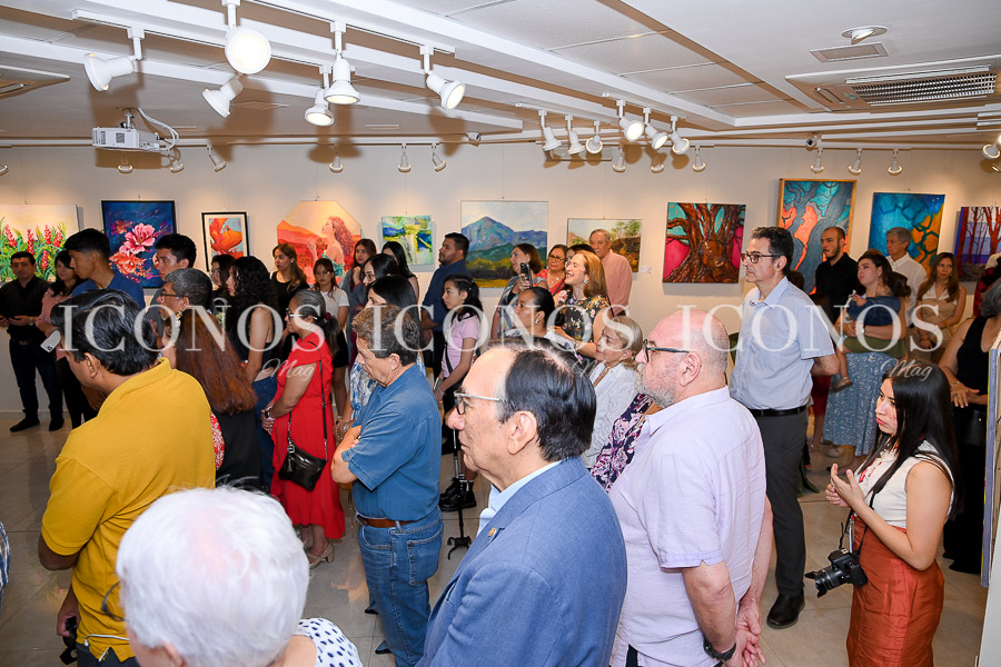 exposición pintura esencia natural 2025 centro cultural sampedrano