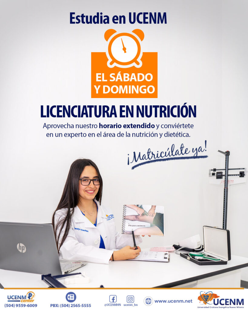 licenciatura en nutricion ucenm honduras