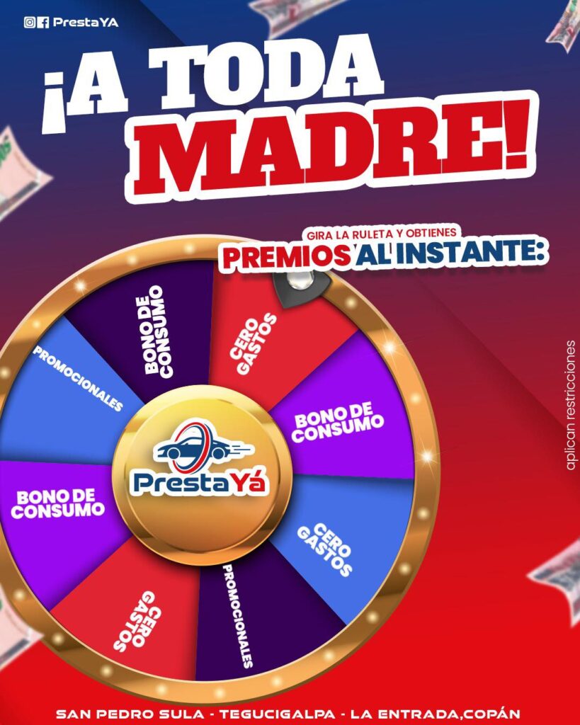 rutela a toda madre 2025 prestaya honduras