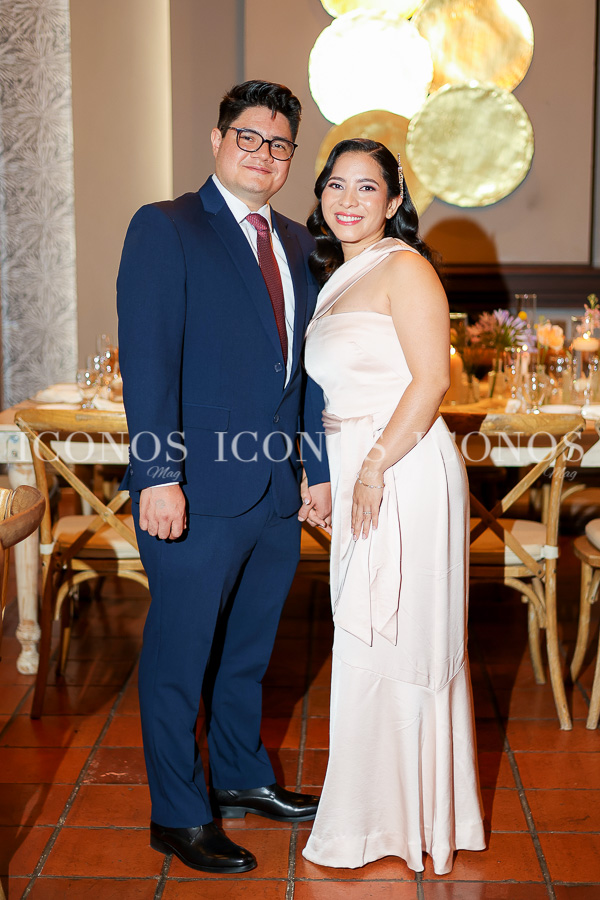 Boda civil Nidia Alejandra Canales y Luis Carlos Cortéz