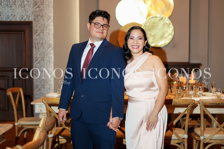 Boda civil Nidia Alejandra Canales y Luis Carlos Cortéz