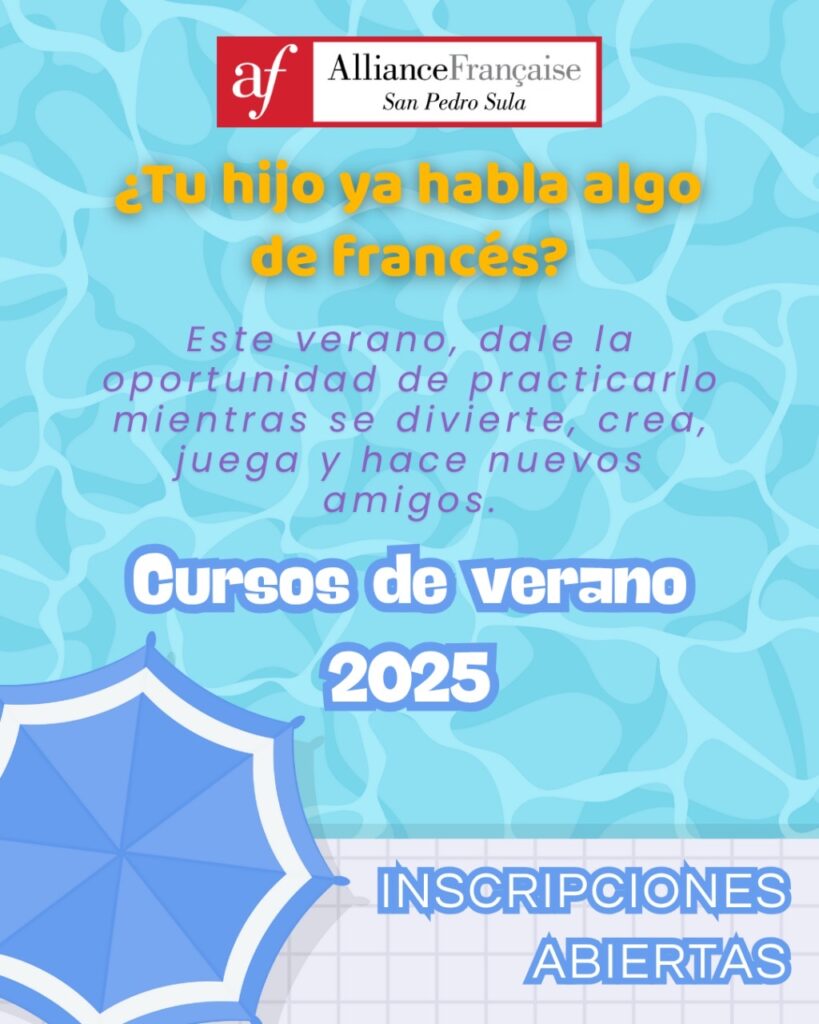 Cursos de verano 2025 by Alianza Francesa Honduras
