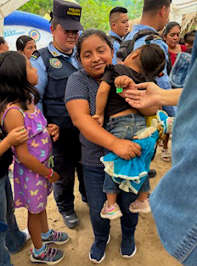 donacion juguetes chiligatoro el paraiso honduras