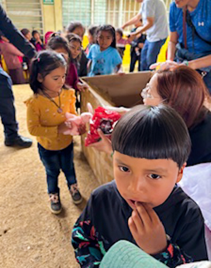 donacion juguetes chiligatoro el paraiso honduras