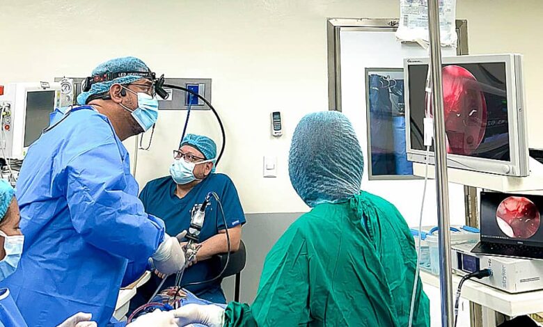 Recanalización nasofaríngea 2025 Hospital del Valle Honduras