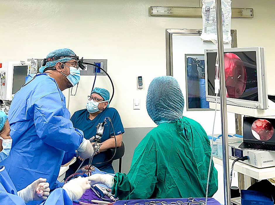 Recanalización nasofaríngea 2025 Hospital del Valle Honduras